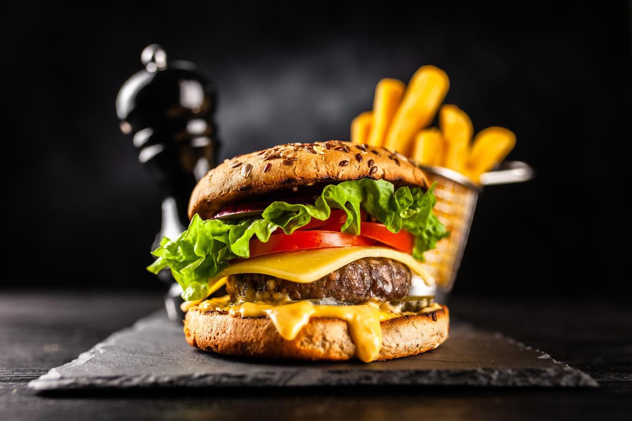 Cheddar Burger